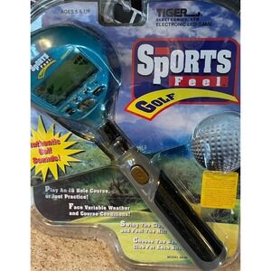 Vintage TIGER Sports Feel Golf Electronic Game‎ 1998 NEW